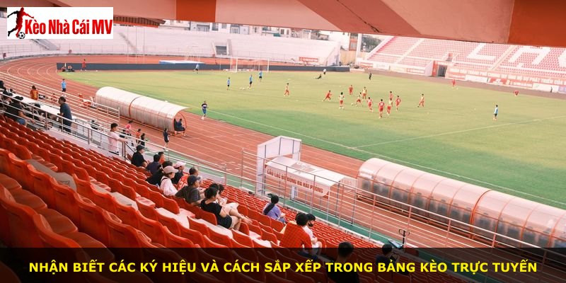 Nhận biết các ký hiệu và cách sắp xếp trong bảng kèo trực tuyến
