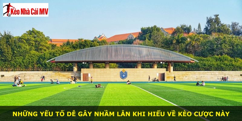 Những yếu tố dễ gây nhầm lẫn khi hiểu về kèo cược này