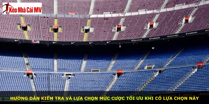 Hướng dẫn kiểm tra và lựa chọn mức cược tối ưu khi có lựa chọn này